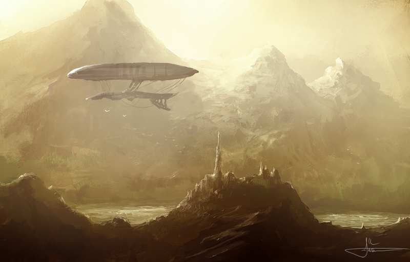 Illustration for article titled The Coolest Airship Pictures You've Ever Seen
